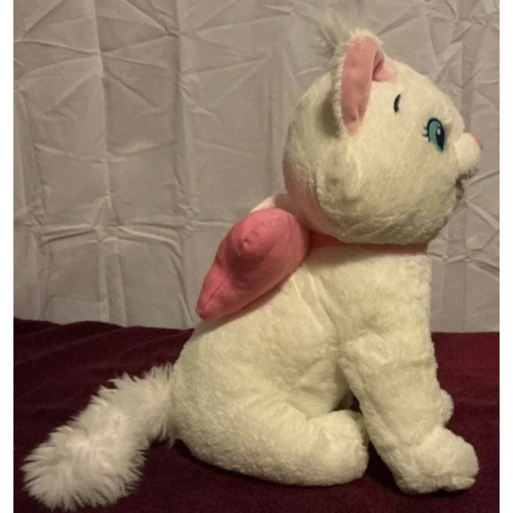 Disney Store Aristocats Marie Plush‎ White Cat Stuffed Animal Toy 12